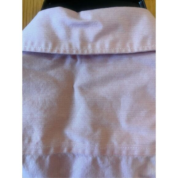 Eddie Bauer Shirt Wrinkle Resistant 3/4 Sleeve Striped Stretch Button Up XS (104 - Picture 3 of 5